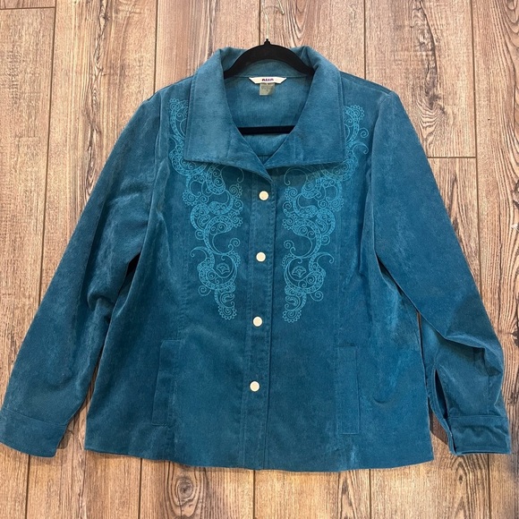 Alia size 12 Elegant Blue Women's Jacket - Picture 1 of 4